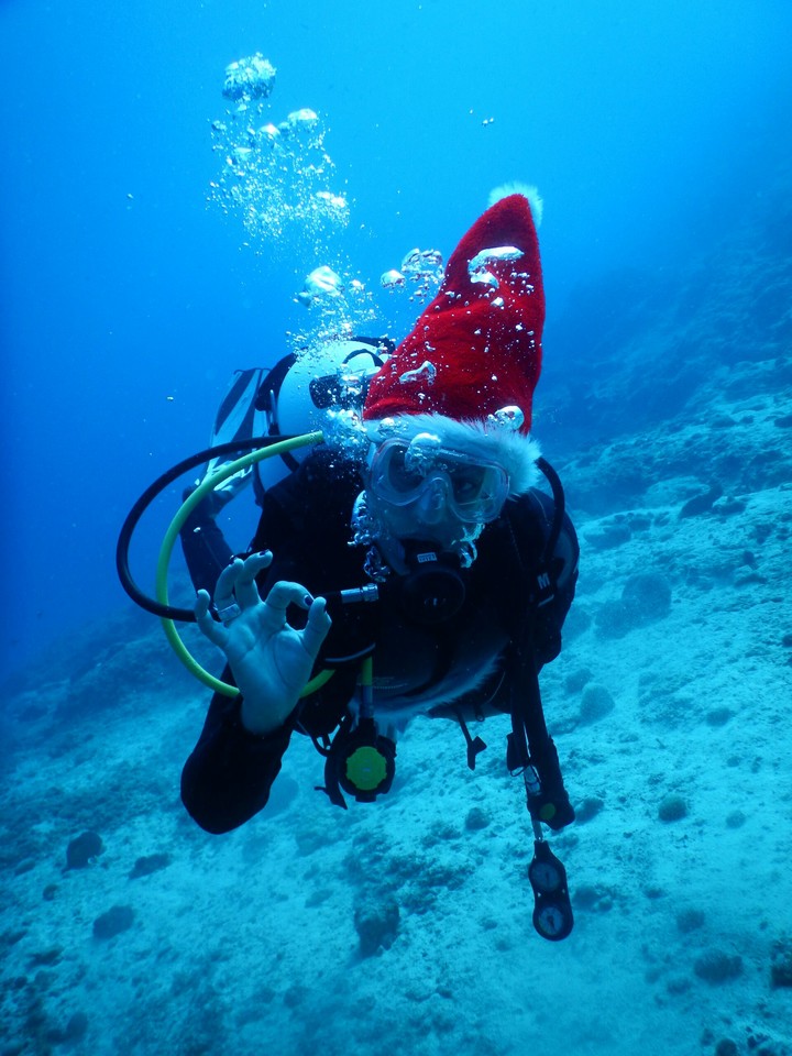 Scuba Santa