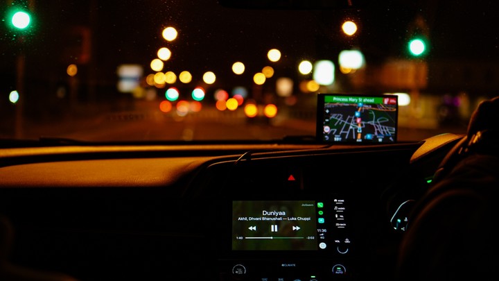 Sydney night drive