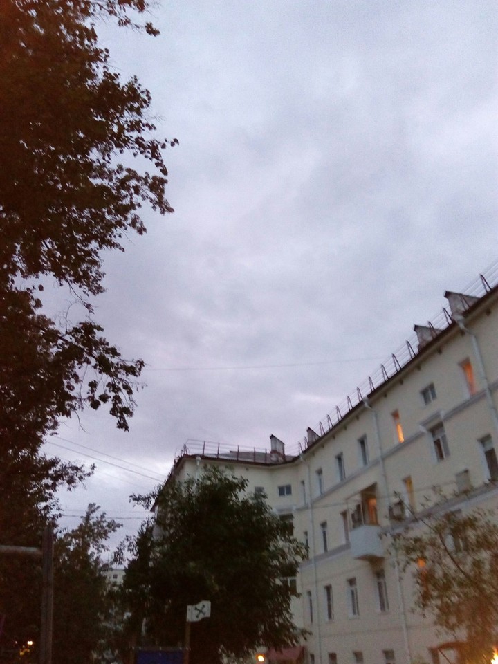 Осенний вечер.