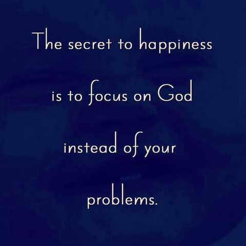 Focus on GOD