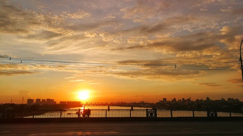 Orange sunset