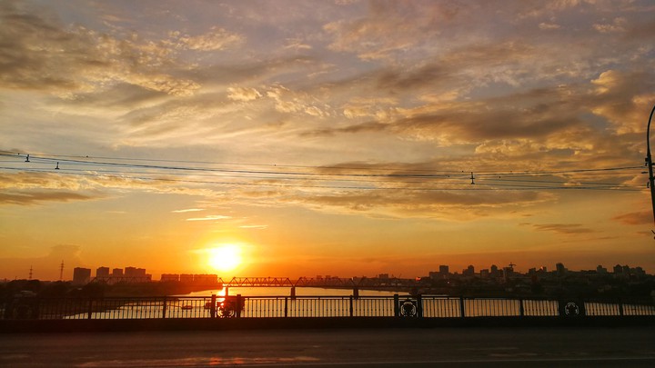 Orange sunset