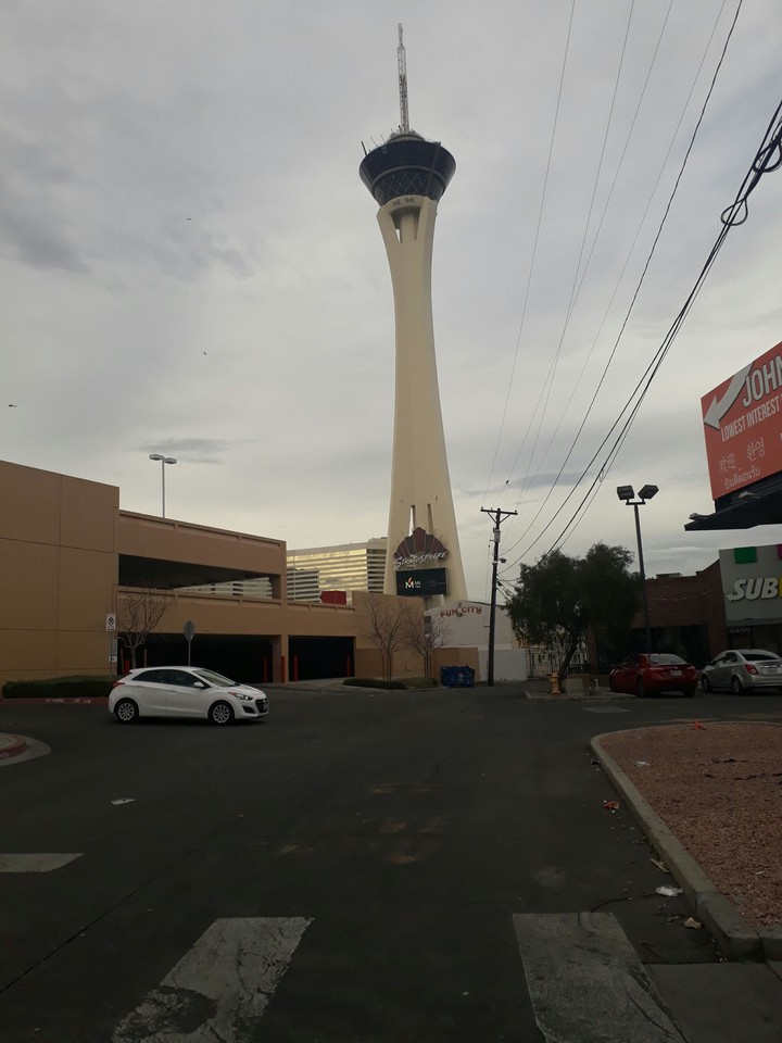 the stratosphere at las vegas
