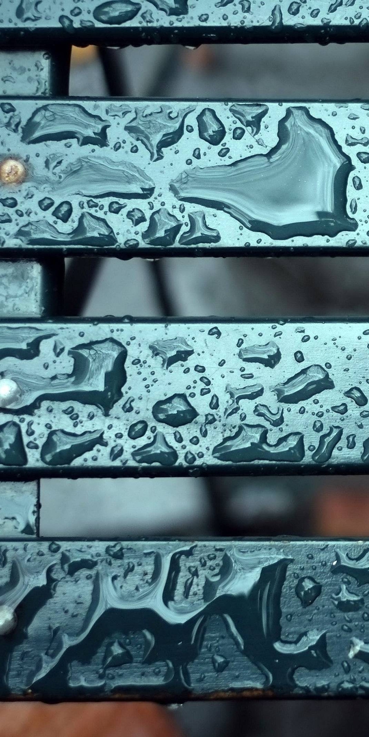 rain benches
