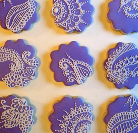 mandala cookies