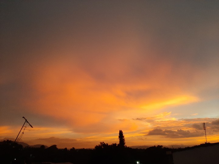 golden skies