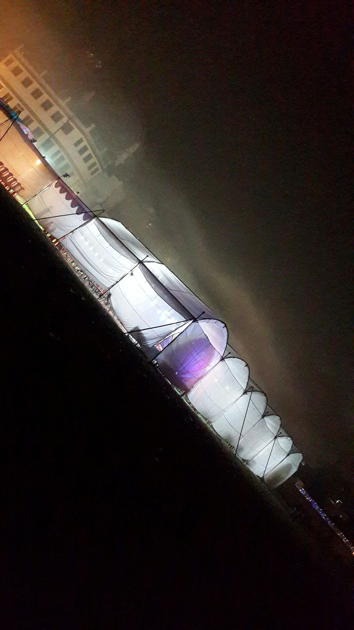 a celebrating night.....