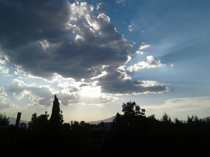atardecer