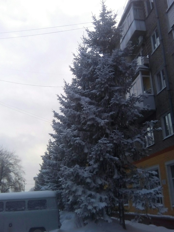 Зима.