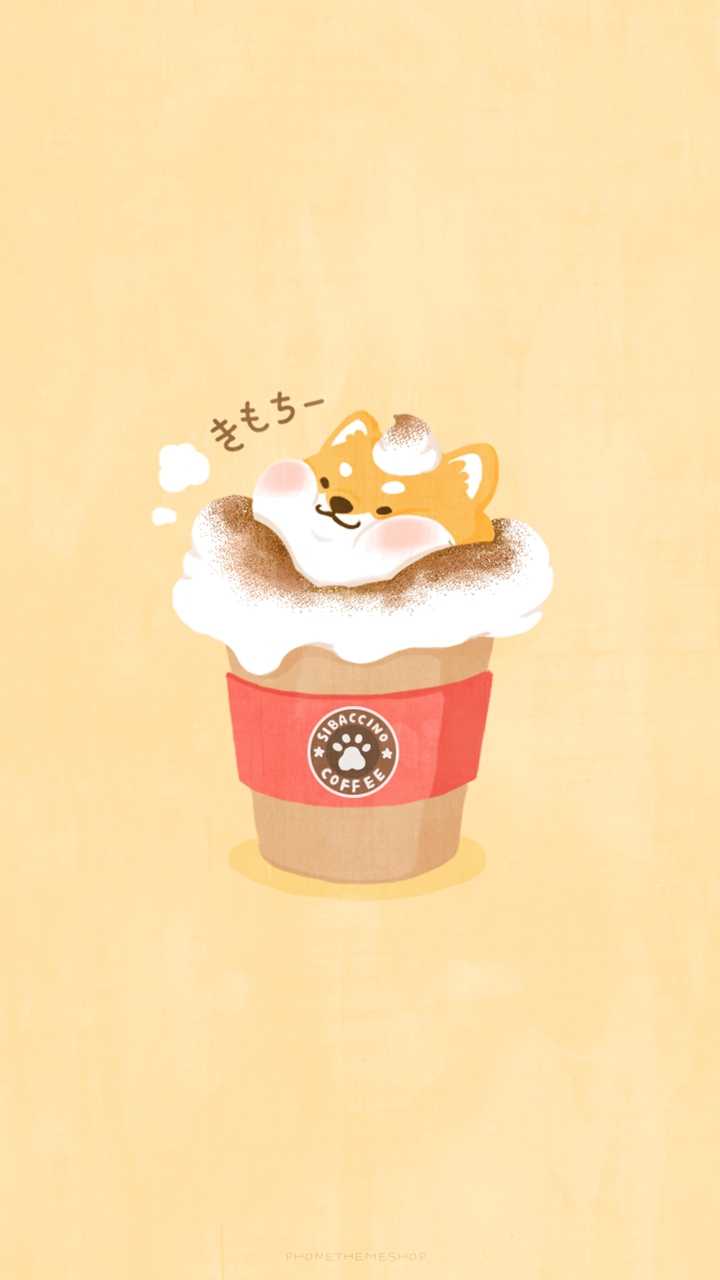 shiba onu in a coffee un shiba onu en un café ??