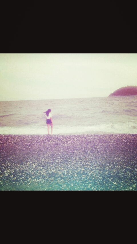 on the sea