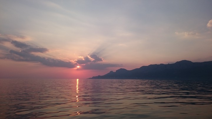 Закат в Крыму