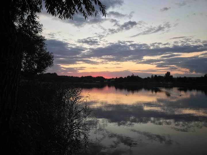 Sunset. Belarus.