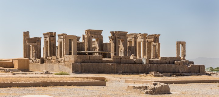 Palácio de Dario, o Grande em Persépolis ("A Cidade Persa")