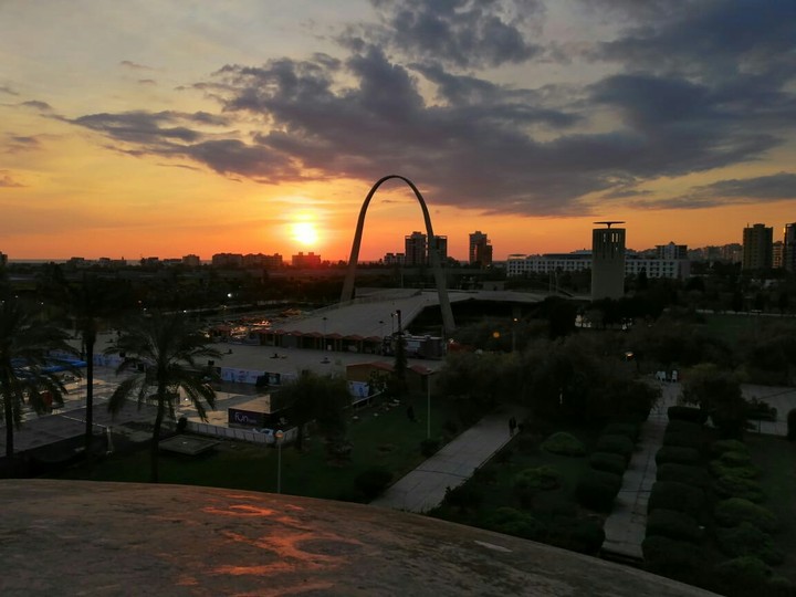 cloudy sunset ,, today ❤lebanon❤