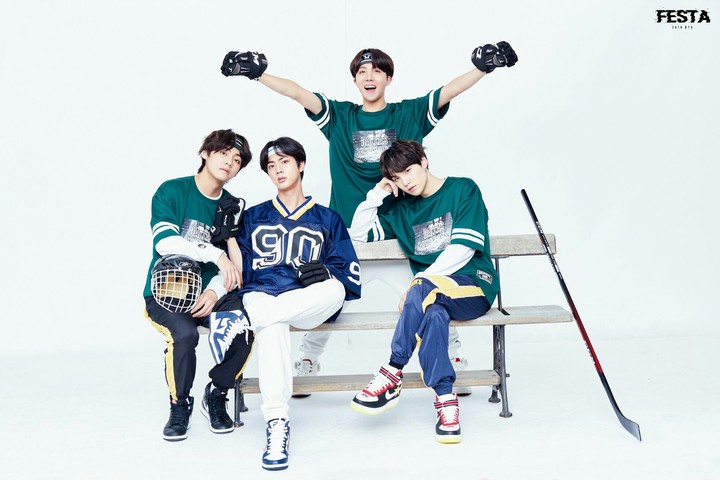 방탄소년단 5주년 기념 가족사진✌