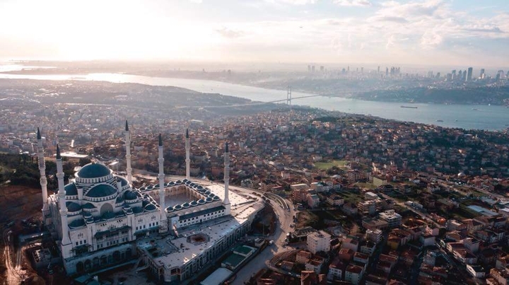 Çamlıca Tepesi Çamlıca Camii İstanbul