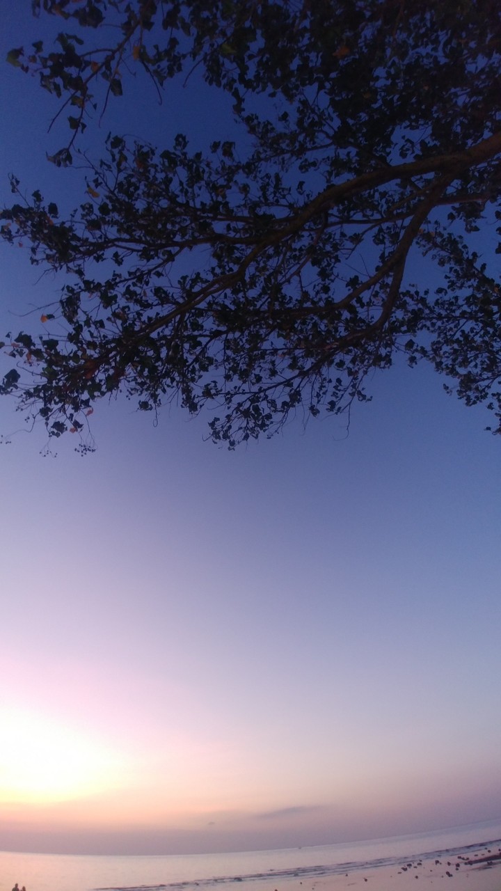 sunset in Bali
