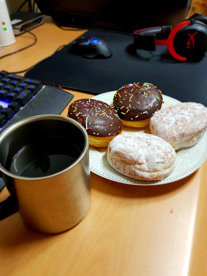 Donut breakfast