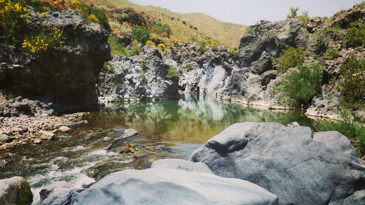 Simeto creek