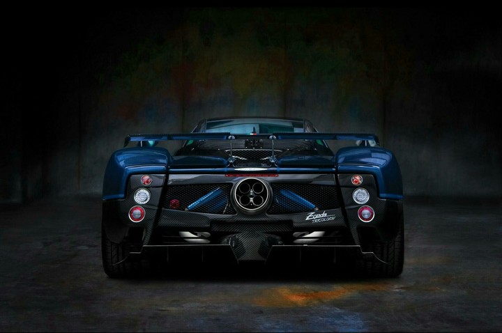 Pagani Zonda Tricolore back