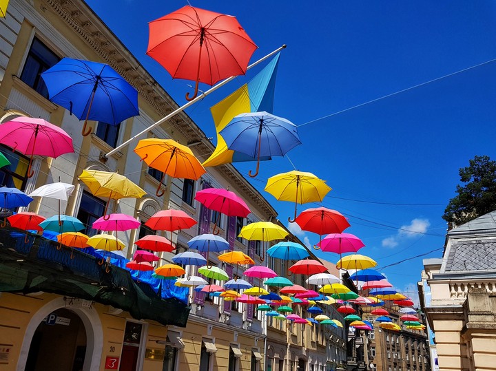 umbrellas