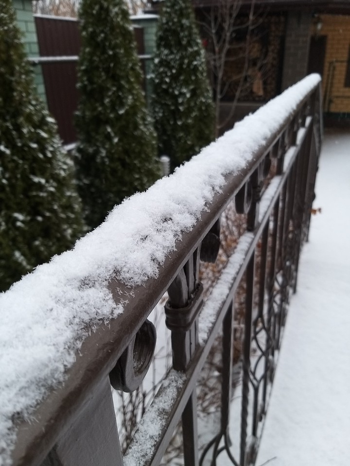the first snow