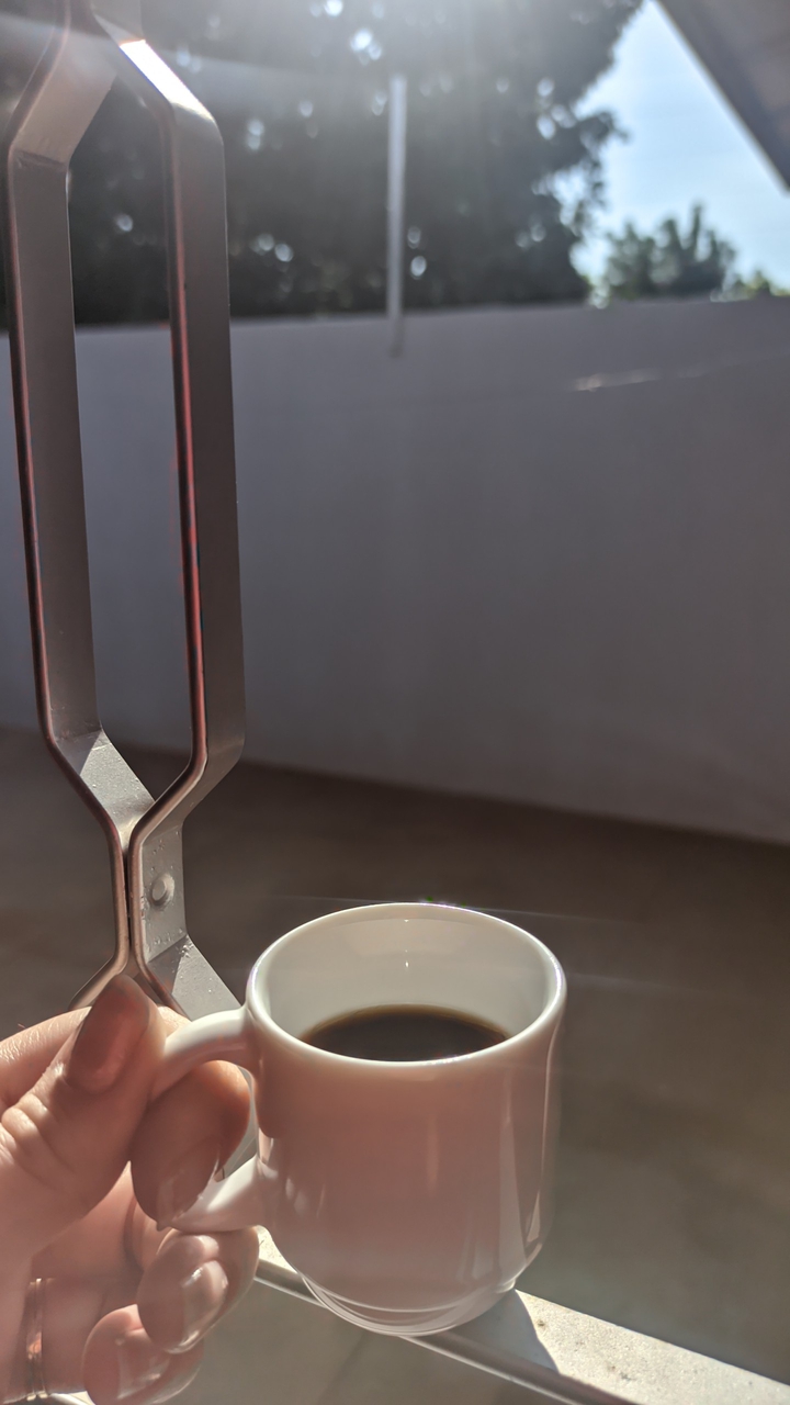coffee and sun