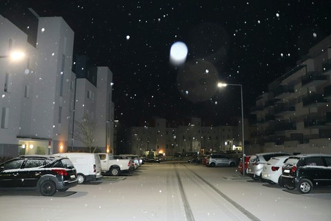 It's snowing! ❄