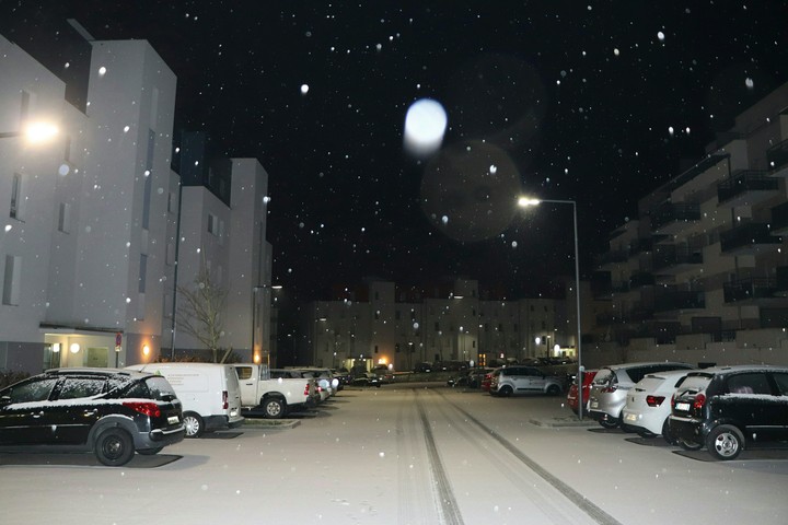 It's snowing! ❄