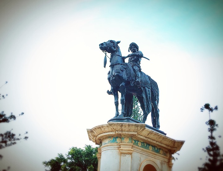 man in horse