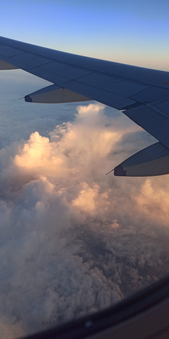 Up above the clouds
