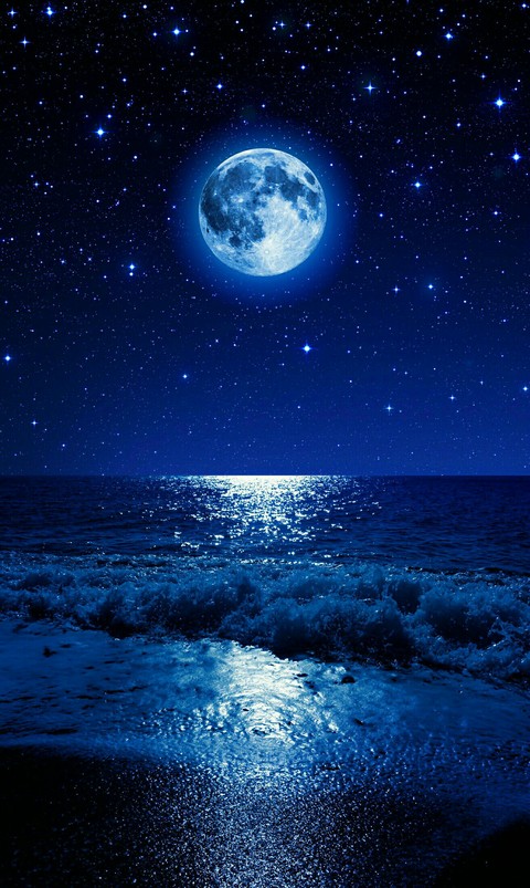 Beautiful Moon night vew