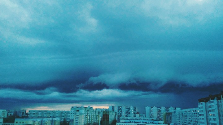 небо
