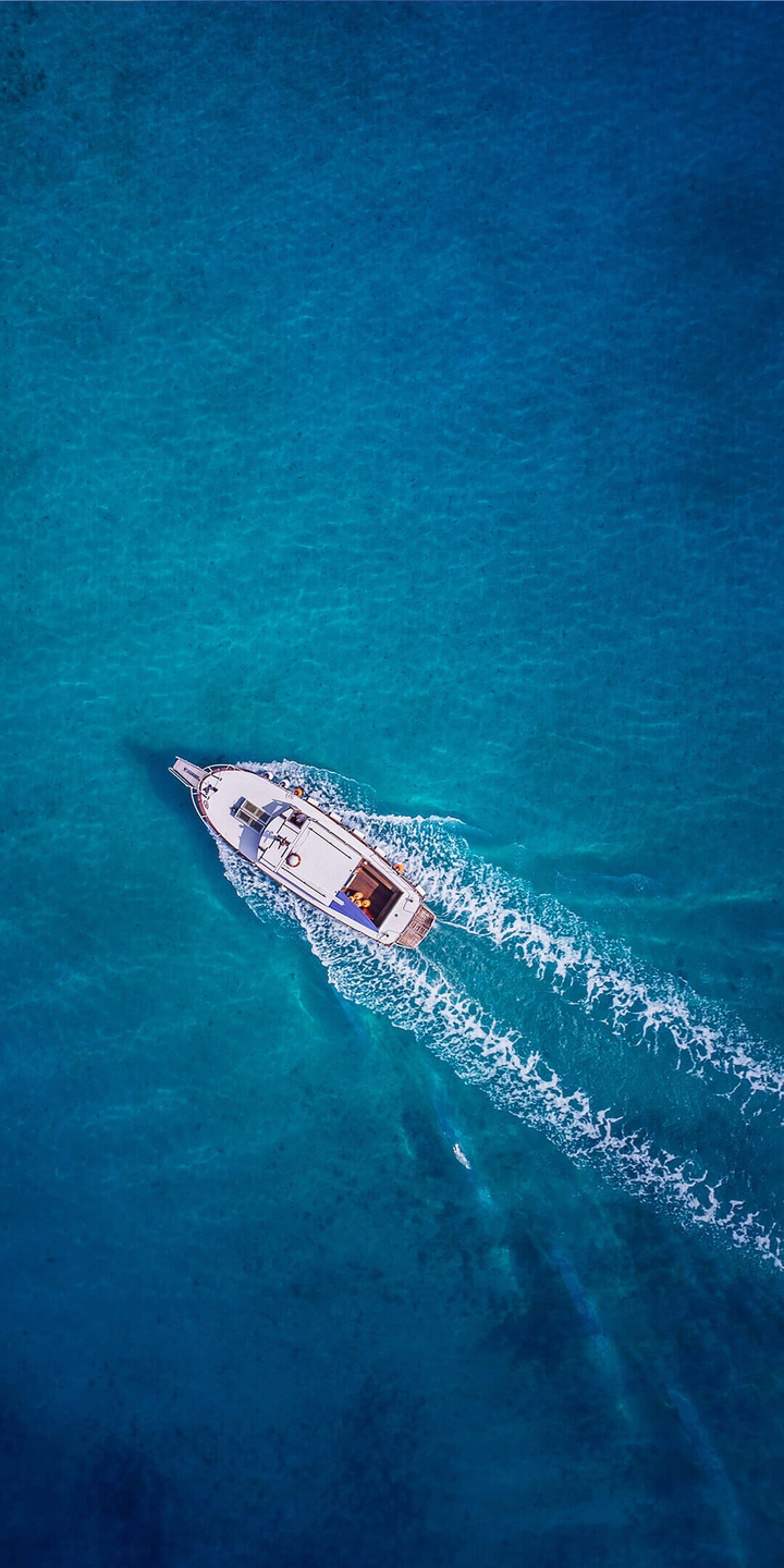 Blue water
