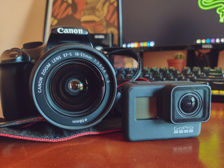 canon & gopro