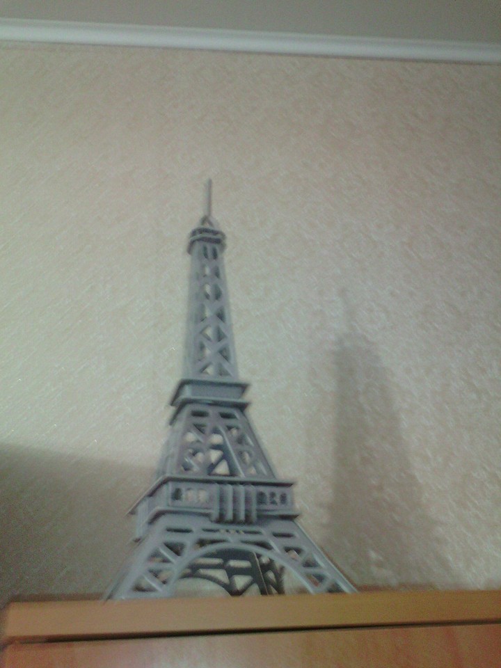 This is my mini Eiffel tower