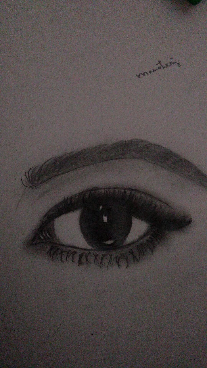 eye drawing by me.. ??