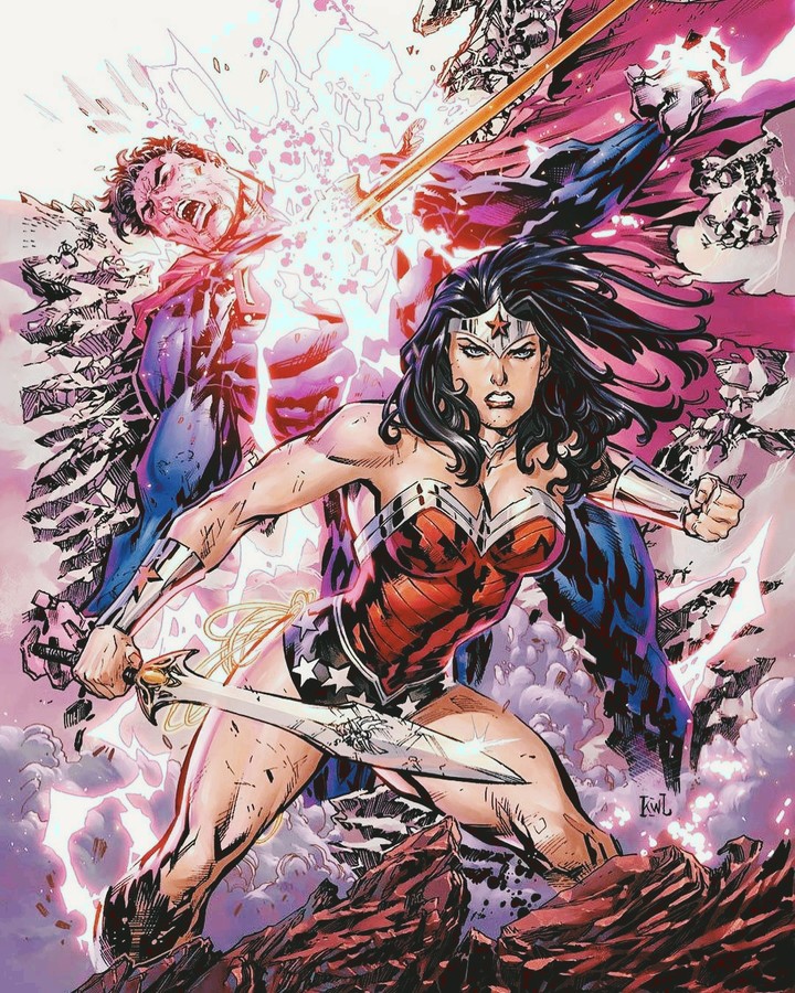 Superman w Wonder Woman