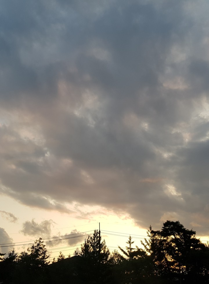 저녁 하늘