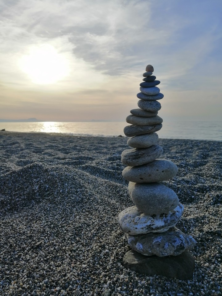 Relax time on sunset