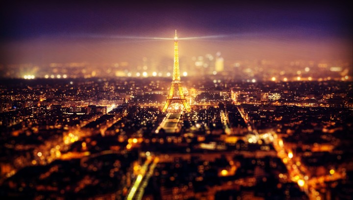 the Eiffel Tower