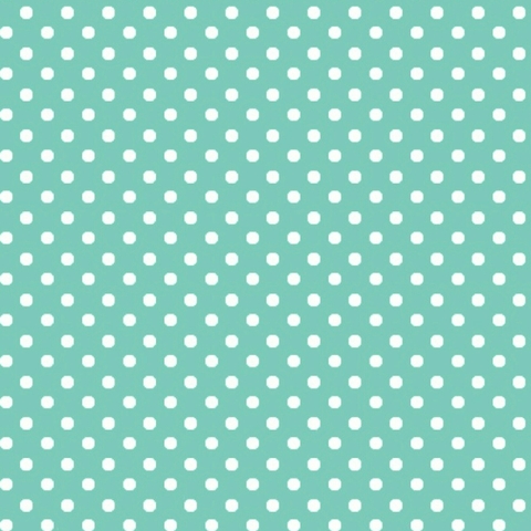 Blue polka dot