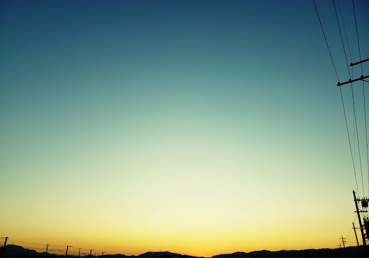 sunset glow