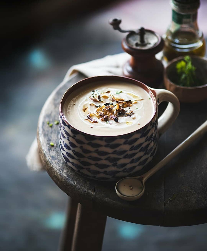 roasted cauliflower soup