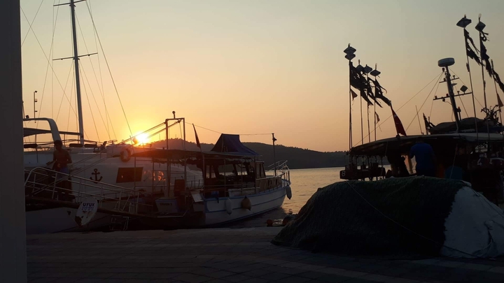 #sea#sunset#summer#yacht#Turkey#Fethie