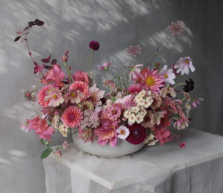 vase de fleurs.