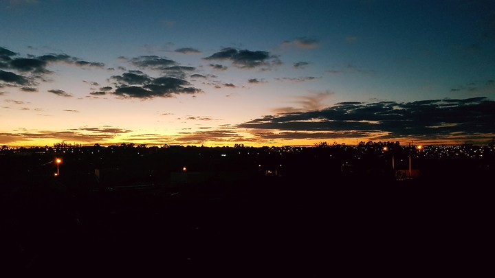 Fim de tarde no interior