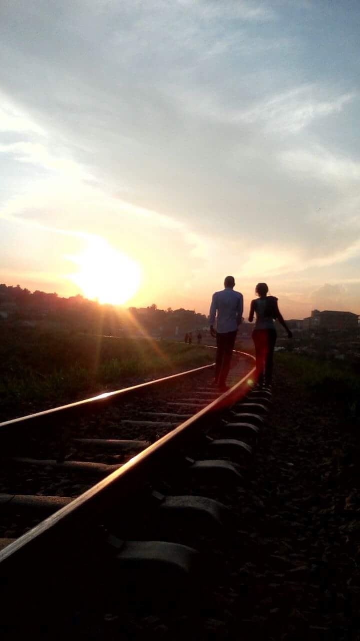 on the rails of life in Uganda... Africa