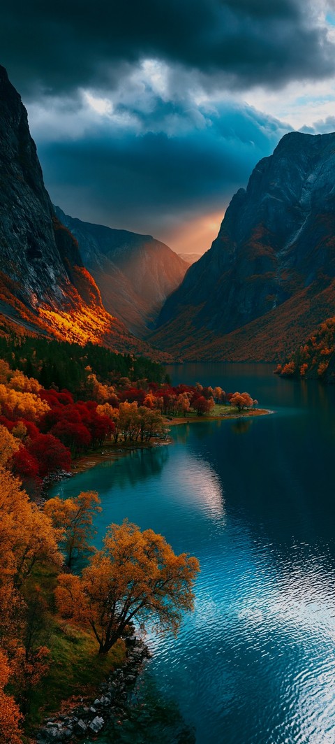 tapety mountain, reflection